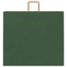 Eco-Friendly Green Paper Bags with Handles - 250 pcs