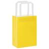 250 Yellow Paper Bags with Handles - Eco-Friendly & Durable