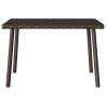 Garden Coffee Table Rectangular Brown - 60x40 cm | HipoMarket