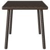 Garden Coffee Table Rectangular Brown - 60x40 cm | HipoMarket