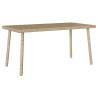 Garden Coffee Table Rectangular Beige - 80x40 cm | HipoMarket