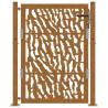 Garden Gate 105x130 cm Weathering Steel - Trace Design