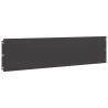 Lawn Edgings 10 pcs Black 25x103 cm Cold-rolled Steel