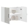 High Gloss White Kitchen Wall Cabinet - Lucca | HipoMarket