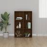 Brown Oak Book Cabinet Sideboard - Stylish Storage Solution