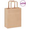  Paper Bags 250 pcs with Handles Brown 18x8x22 cm Colour brown Size 18 x 8 x 22 cm Quantity in Package 250 