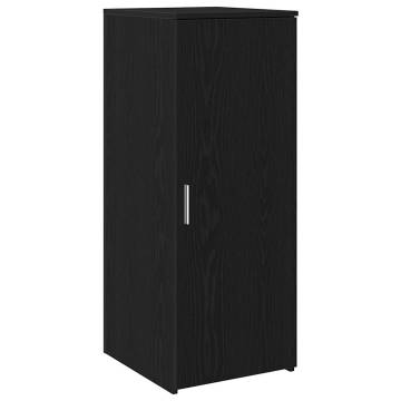 Black Storage Cabinet - 40x45x103.5 cm | Engineered Wood