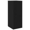 Black Storage Cabinet - 40x45x103.5 cm | Engineered Wood