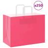  Paper Bags 250 pcs with Handles Pink 32x17x25 cm Colour pink Size 32 x 17 x 25 cm Quantity in Package 250 