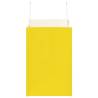 Yellow Paper Bags with Handles - 50 pcs - Eco-Friendly Choice