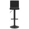 Elegant Black Velvet Bar Stools - Set of 2 | Hipo Market