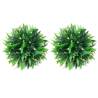  Artificial Boxwood Balls with LED Lights 4 pcs Green 15 cm Size 15 cm Quantity in Package 1 