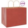  Paper Bags 250 pcs with Handles Red 32x22x24 cm Colour red Size 32 x 22 x 24 cm Quantity in Package 250 