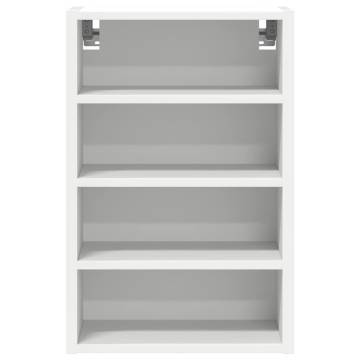 Hanging Cabinet White 40x29.5x60 cm | Engineered Wood Storage