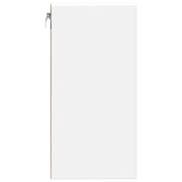 Hanging Cabinet White 40x29.5x60 cm | Engineered Wood Storage