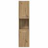 4 Piece Artisan Oak Bathroom Furniture Set | HipoMarket