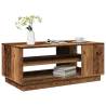  Coffee Table Old Wood 102x55x43 cm Engineered Wood Colour old wood Size 102 x 55 x 43 cm Quantity in Package 1 