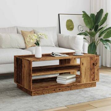 Coffee Table Old Wood - Stylish & Durable | Hipo Market