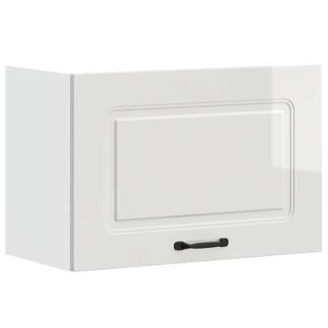 Kalmar High Gloss White Kitchen Wall Cabinet | Stylish Storage