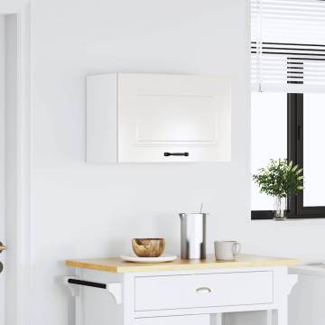 Kalmar High Gloss White Kitchen Wall Cabinet | Stylish Storage