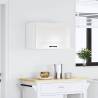 Kalmar High Gloss White Kitchen Wall Cabinet | Stylish Storage