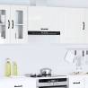 Kalmar High Gloss White Kitchen Wall Cabinet | Stylish Storage