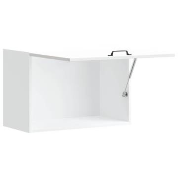 Kalmar High Gloss White Kitchen Wall Cabinet | Stylish Storage