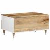 Coffee Table 80x54x40 cm Solid Wood Mango - Unique & Durable