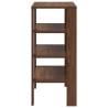 Shoe Rack Brown Oak 61x32x70 cm | Durable Engineered Wood