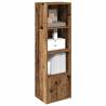 Stylish Old Wood Bookcase - 31x24x102 cm | Hipo Market