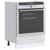  Oven Cabinet Kalmar High Gloss White Engineered Wood Colour high gloss white Quantity in Package 1 Model oven cabinet 60 cm Number of 