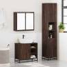 4 Piece Brown Oak Bathroom Furniture Set | Stylish & Durable