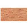 Solid Wood Beech Table Top 100x50 cm | Hipo Market