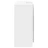 Reception Desk White 200x50x103.5 cm - Stylish & Functional