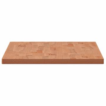 Solid Wood Beech Table Top 100x50 cm | Hipo Market