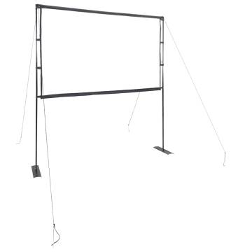 100 Inch Projection Screen with Stands - Perfect for Any Setting