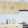 Kalmar Sonoma Oak Kitchen Wall Cabinet - Optimal Storage Solutions