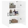 Wall Mounted Cabinet High Gloss White - Stylish Storage Solution