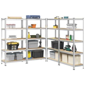 5-Layer Heavy-Duty Shelves - Durable Storage Solution | HipoMarket