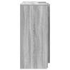 Reception Desk Grey Sonoma 135x50 cm - Durable & Versatile