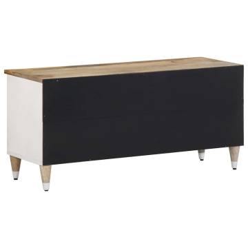 Stylish TV Cabinet - Solid Mango Wood | HipoMarket UK