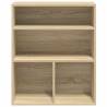 Book Cabinet Sonoma Oak - Stylish & Functional Storage | HipoMarket