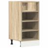 Bottom Cabinet Sonoma Oak - Ample Storage & Modern Design