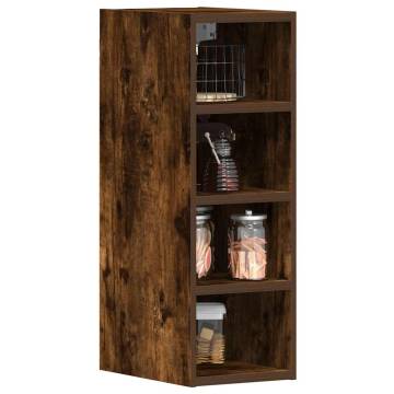 Hanging Cabinet Smoked Oak 20x29.5x60 cm | Hipomarket