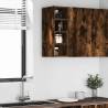 Hanging Cabinet Smoked Oak 20x29.5x60 cm | Hipomarket