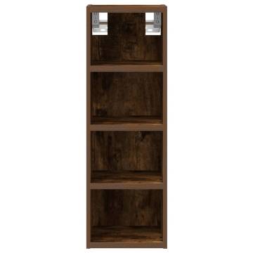 Hanging Cabinet Smoked Oak 20x29.5x60 cm | Hipomarket