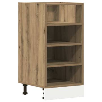 Bottom Cabinet Artisan Oak - Durable Kitchen Storage