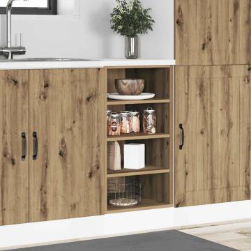 Bottom Cabinet Artisan Oak - Durable Kitchen Storage