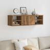 Wall Cabinet Artisan Oak - Stylish Storage 102x30x29 cm