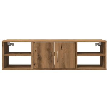 Wall Cabinet Artisan Oak - Stylish Storage 102x30x29 cm